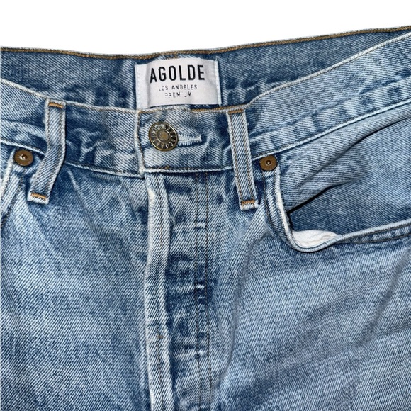 Agolde - Riley High Rise crop - Picture 4 of 11